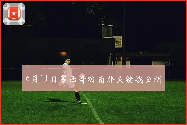 6月11日墨西哥对南非关键战分析