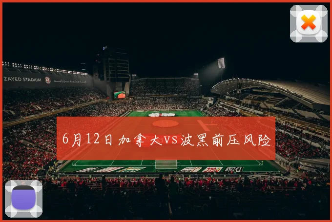 6月12日加拿大vs波黑前压风险